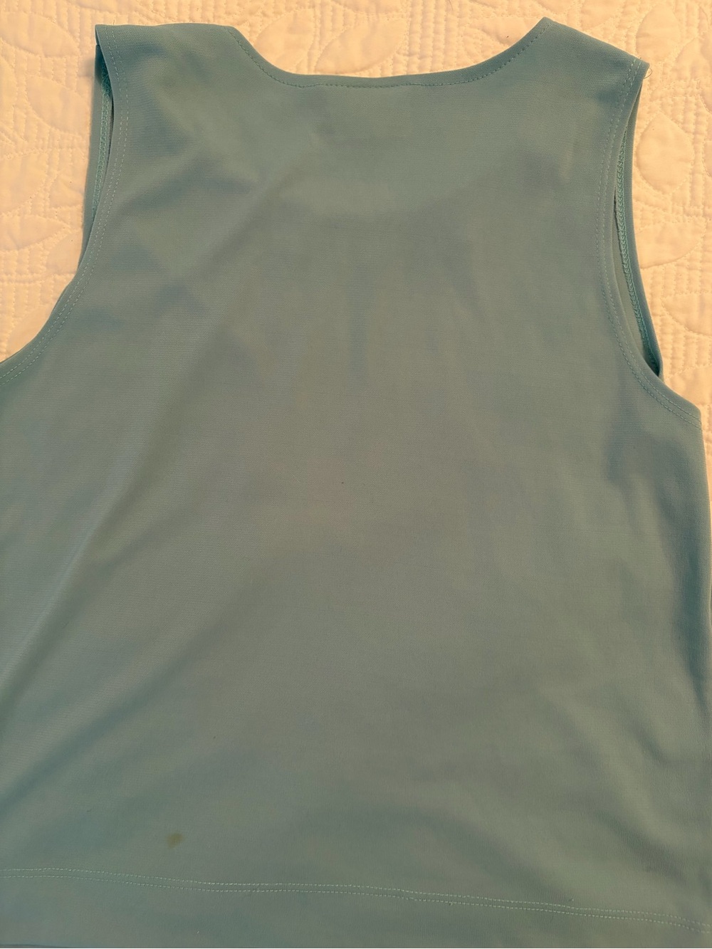 Classic Sleeveless Tank Top - Light Blue - Picture 2 of 2